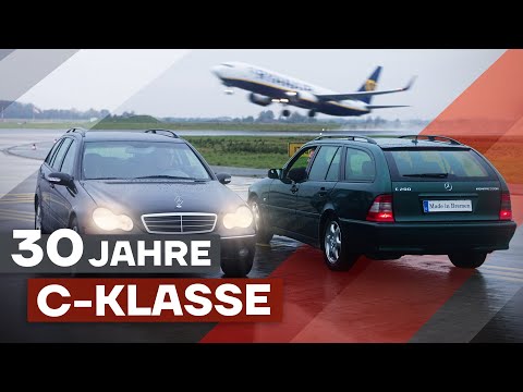 Anniversary on the airport runway - Mercedes-Benz C-Class turns 30!