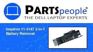 Dell Inspiron 11-3147 2-In-1 (P20T001) Battery How-To Video Tutorial
