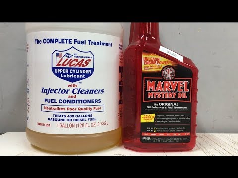 Lucas Fuel Treatment vs. Marvel Mystery Oil