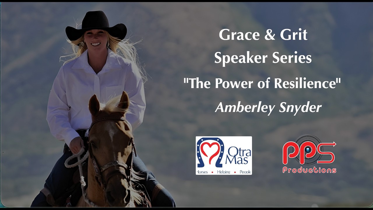 Otra Mas presents Amberley Snyder for their Grace & Grit Speaker Series in San Juan Capistrano