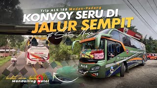 Download lagu [ SENAM JANTUNG ] KEJAR-KEJARAN DI JALUR SEMPIT ‼️ - Trip Report ALS 188 Medan-Padang (4/5) mp3