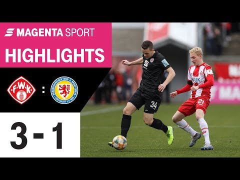 FC Würzburger Kickers - Eintracht Braunschweig | Spieltag 25, 19/20 | MAGENTA SPORT