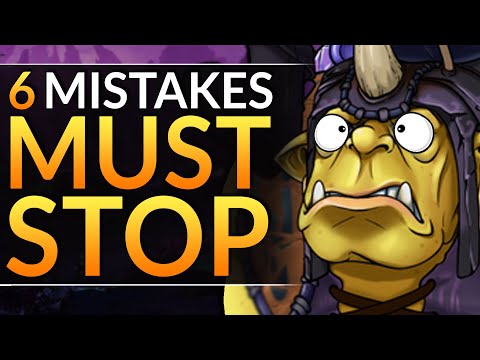 6 BRUTAL Mistakes YOU Make Every Time - Simple Tips for FREE MMR - Dota 2 Pro Guide