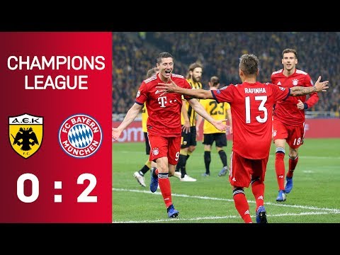 AEK Athen - FC Bayern München 0:2 | Highlights | Champions League - 3. Spieltag