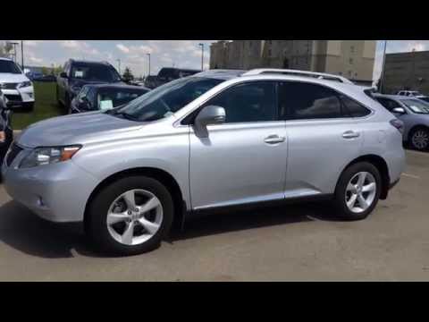 Lexus Certified Pre Owned 2012 RX 350 AWD - Silver on Light Grey - Fort McMurray, Grassland, AB