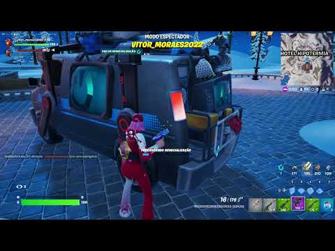 Passei nervoso no fortnite com o vitinho