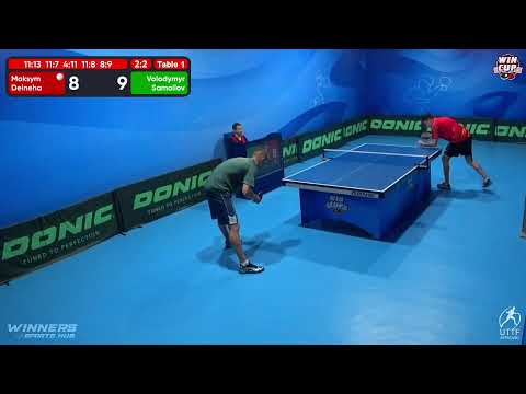17:00 Maksym Deineha 2-3 Volodymyr Samoilov West 3 WIN CUP 30.10.2022 | TABLE TENNIS WINCUP