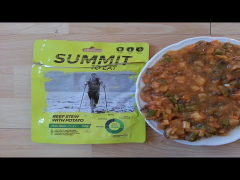 Summit to Eat Freeze Dried Beef Stew with Potato