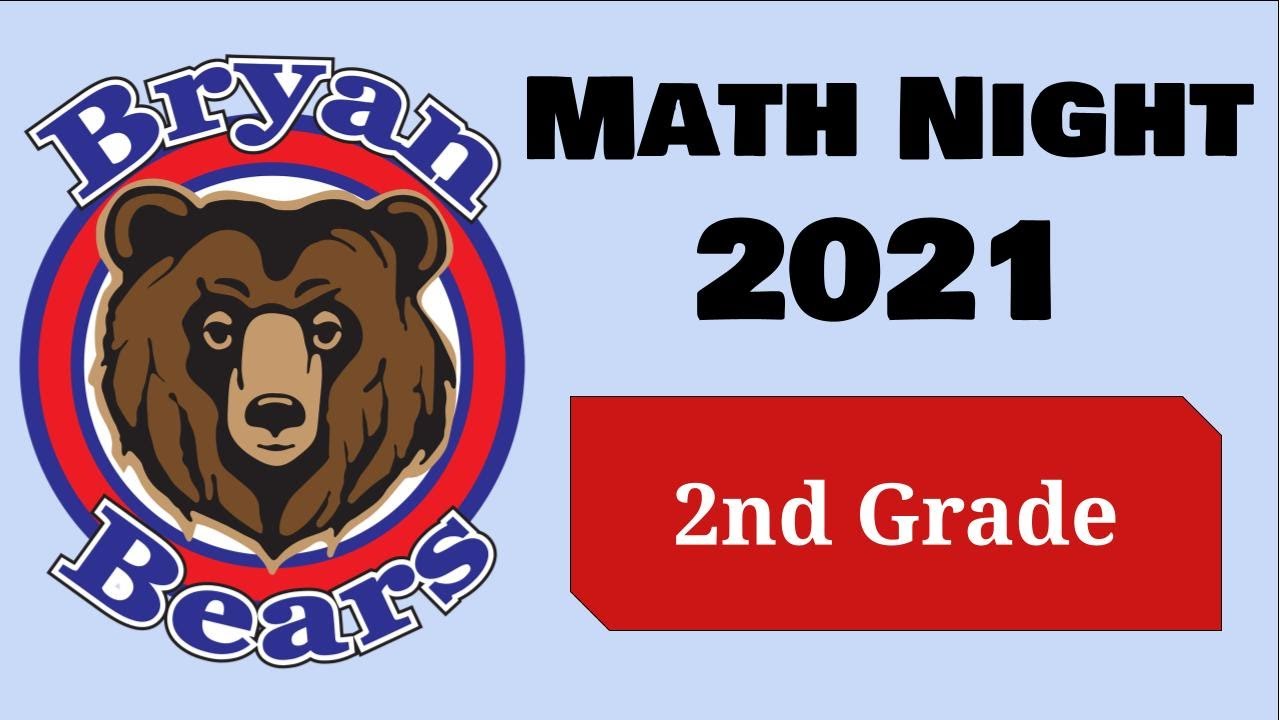 Second Grade 2021 Math Night