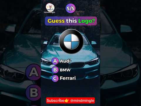 Can you Guess these 5 Logo in just 60 seconds?🤔 #quiz #logoquiz #logo