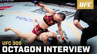 Zhang Weili Octagon Interview | UFC 300