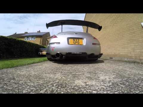 350Z ISR Performance single exit exhaust system