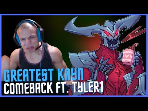 RANK 1 KAYN VS TYLER1 THE ULTIMATE COMEBACK!! - League of Legends