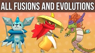 Yo-Kai Watch - All Fusions and Evolutions
