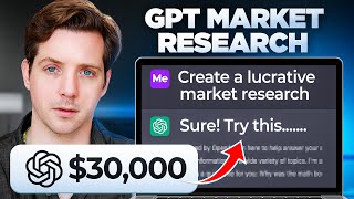 This is how to use GPT to create $30,000 market research reports