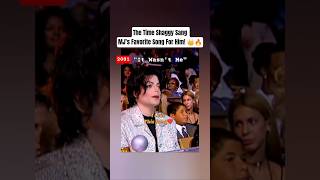 The Time Shaggy Performed “It Wasn’t Me” for Michael Jackson #reggae #music #shorts #mj