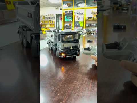 HUINA 1536PRO RC Car Alloy All-Scale Heavy-Duty Engineering Dump Truck 1:14 Scale Remote-Controlled Vehicle