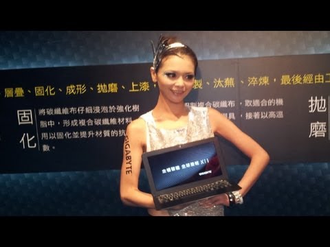 Gigabyte X11 Ultrabook - 3mm Thick at its Thinnest Point