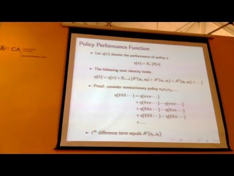 John Schulman 4: Deep Reinforcement Learning