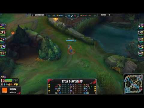 FINALE LOOSER - Lyon e-Sport #10 - GAMERSORIGIN VS ECLYPSIA - GAME 1