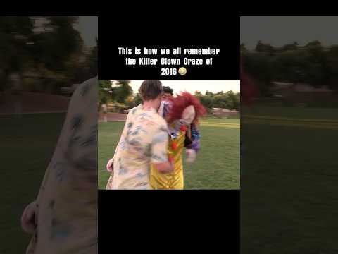 Remember the 2016 KILLER CLOWNS? #clown #clowns #pennywise #it #strangerthings #viral #memes