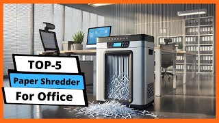 ✅ Best paper shredder for office: Paper shredder for office (Buying Guide)