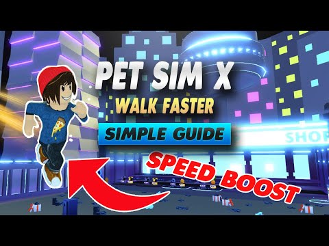 Pet Simulator X How To Walk Faster - Simple Guide