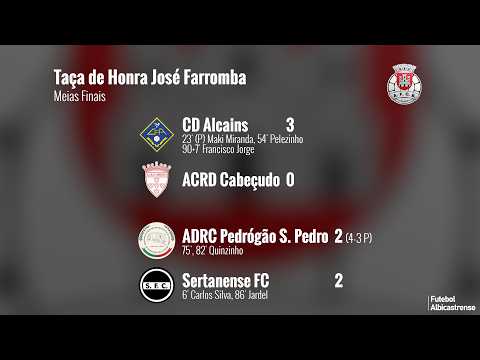 Taça de Honra 25/26 | Meias Finais