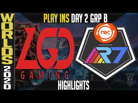 LGD vs R7 Highlights | Worlds 2020 Play Ins Group B Day 2 | LGD Gaming vs Rainbow7
