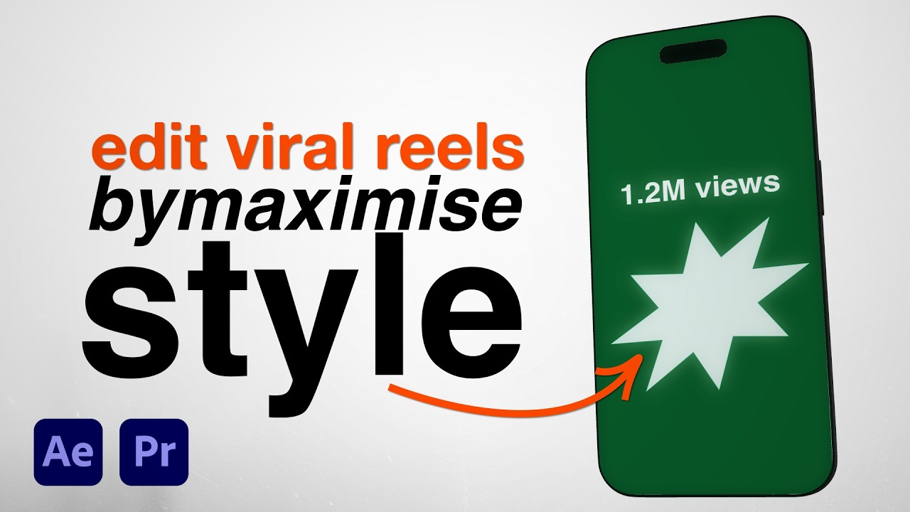 Edit Like bymaximise (Viral Reels) // After Effects Tutorial