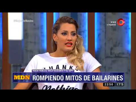Micaela Viciconte confesiones y juegos en Mejor de Noche 23 8