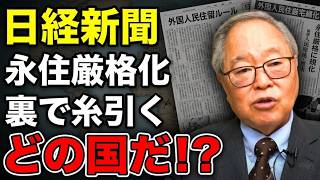 【高橋洋一】外国人永住厳格化で騒ぐ日経新聞の正体…裏で糸を引くのはどの国だ！？