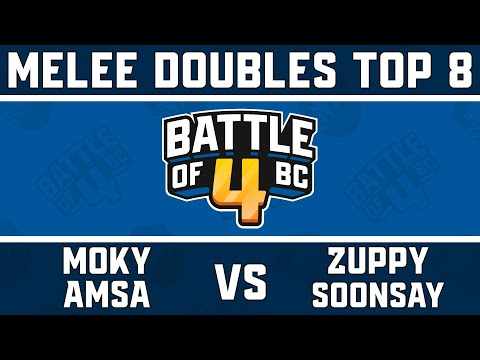 moky/aMSa vs Zuppy/Soonsay - Melee Doubles Top 8 - Battle of BC 4