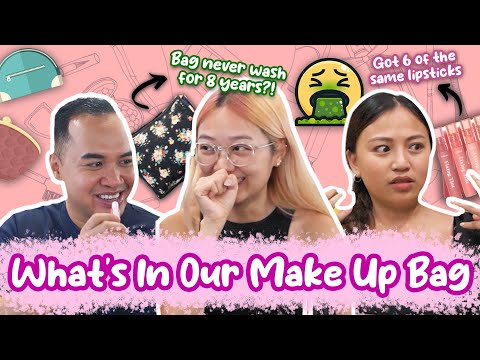#LifeAtTSL: We Kaypoh What's In Our Colleagues' Makeup Bag