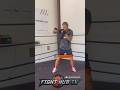 Regis Prograis FIRST LOOK training for Devin Haney; fires QUICK combos!