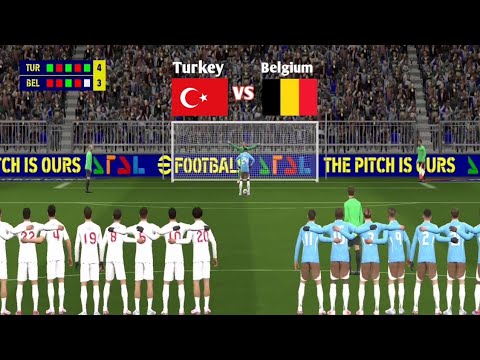 👉Turkey vs Belgium penalty shootout | TUR vs BEL FULL HIGHLIGHTS⚽