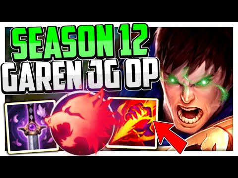 How to play Garen Jungle & CARRY! + Best Build/Runes | Garen Guide Season 12 League of Legends