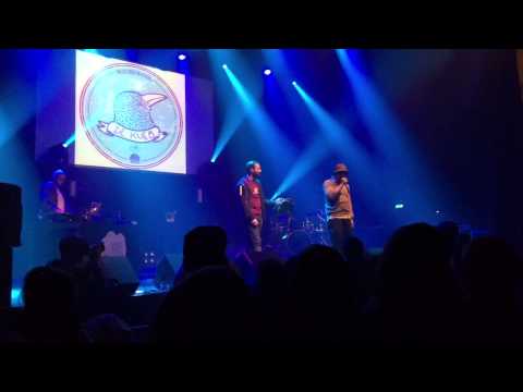 Corbi Freestyle at  "De Gëllene Stull" Release Party at Rockhal