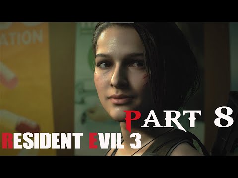 Resident Evil 3 Remake Gameplay Walkthrough  PART 8 ​[ No Commentary ]