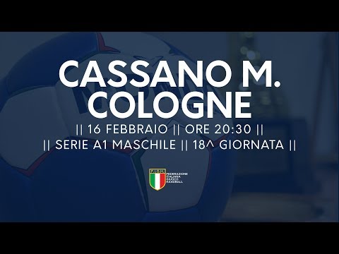 Serie A1M [18^]: Cassano Magnago - Cologne