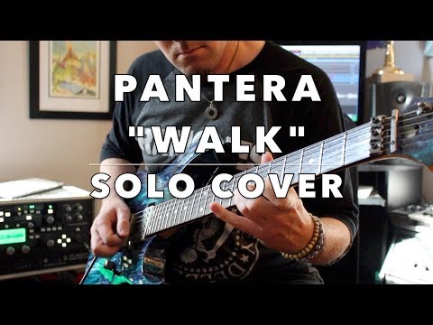 Pantera "Walk" guitar solo cover - Uncle Ben - Ibanez/Dimarzio/Kemper