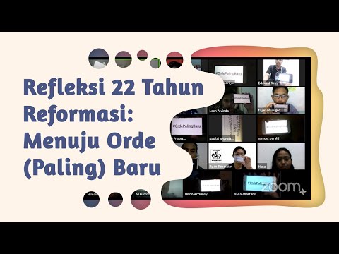 Refleksi 22 Tahun Reformasi: Menuju Orde (Paling) Baru