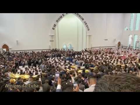 CCB Reunião da Mocidade JD Transilvânia 13/03/22 HINO 457 TUBAS MARCANDO - CÉU DESCENDO COM ALEGRIA
