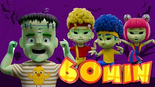 Download lagu Monster Puzzle! Cha-Cha, Chicky, Lya-Lya & Boom-Boom Dance Mega Compilation | D Billions Kids Songs mp3