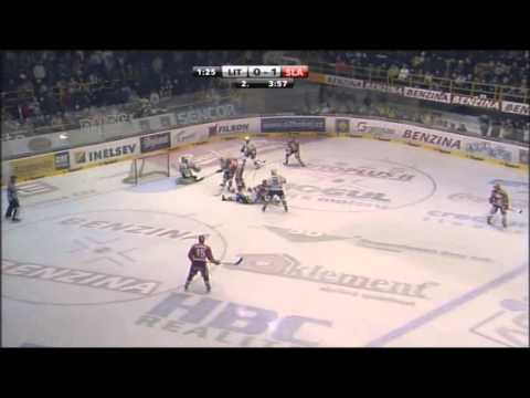 Play off O2 extraligy 2009/2010 - předkolo: HC Slavia Praha vs. HC BENZINA Litvínov