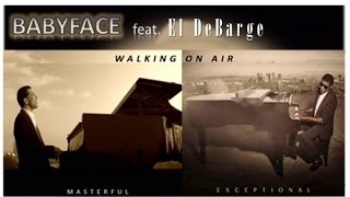 Walking On Air - El DeBarge - Clip of El in the studio, BabyFace interview.
