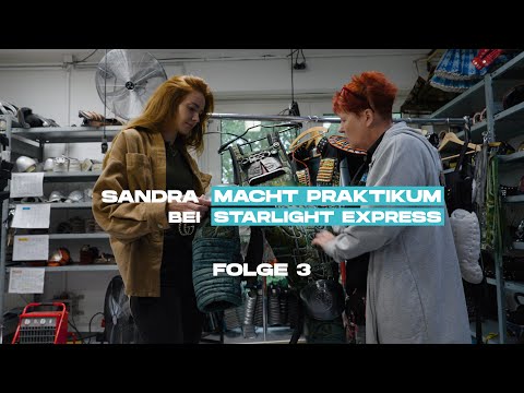 Sandra macht Praktikum bei Starlight Express – Folge 3: Kostümkunst in Perfektion! 👗✨