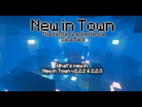 Whats New in "New in Town" | Minecraft Data Pack Update