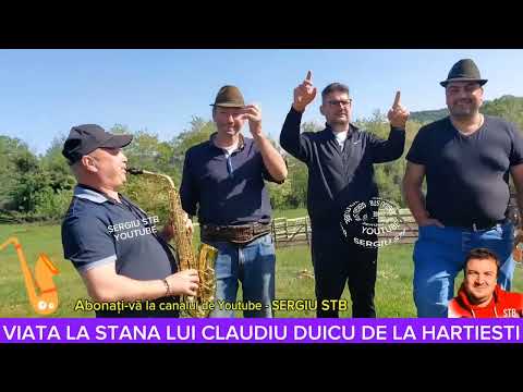 MUZICA CIOBANILOR LA STANA LUI CLAUDIU DUICU DE LA HARTIESTI - DANIEL CHITULESCU SI SERGIU STB