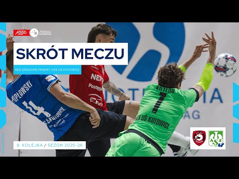 Red Dragons Pniewy - AZS UŚ Katowice 4:5 SKRÓT | 8. kolejka (2025/26)